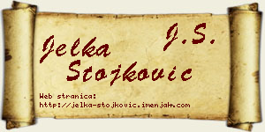 Jelka Stojković vizit kartica